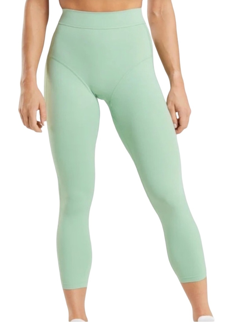 Gymshark x KK Fit Kendra Kathryn 7/8 Ruched Leggings Green Juice Size XS TikTok